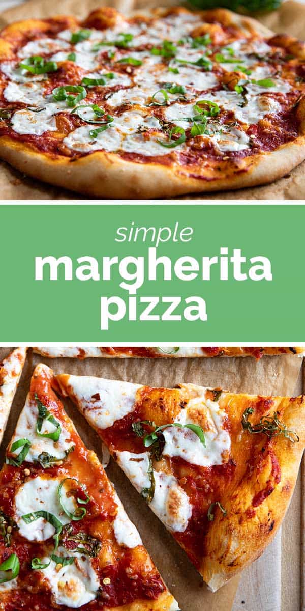 Margherita Pizza with Fresh Mozzarella - Taste and Tell