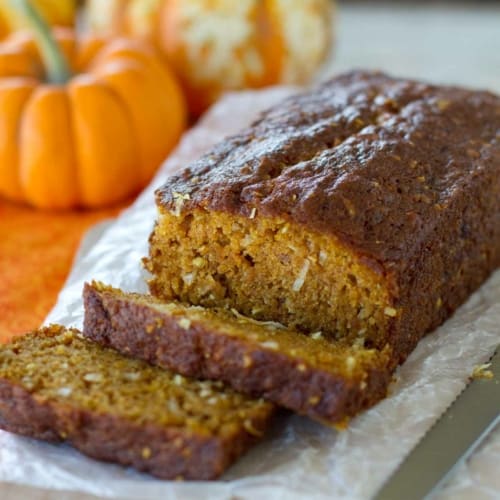 Pumpkin Coconut Bread - Taste and Tell