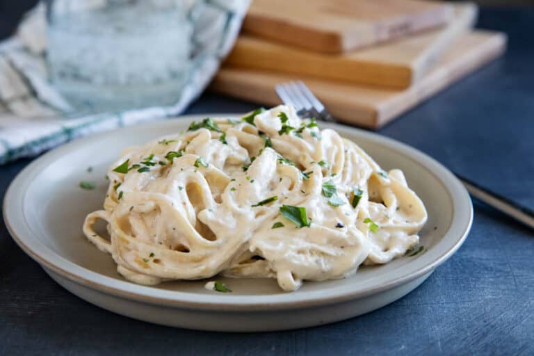 Crock Pot Chicken Alfredo - Taste and Tell