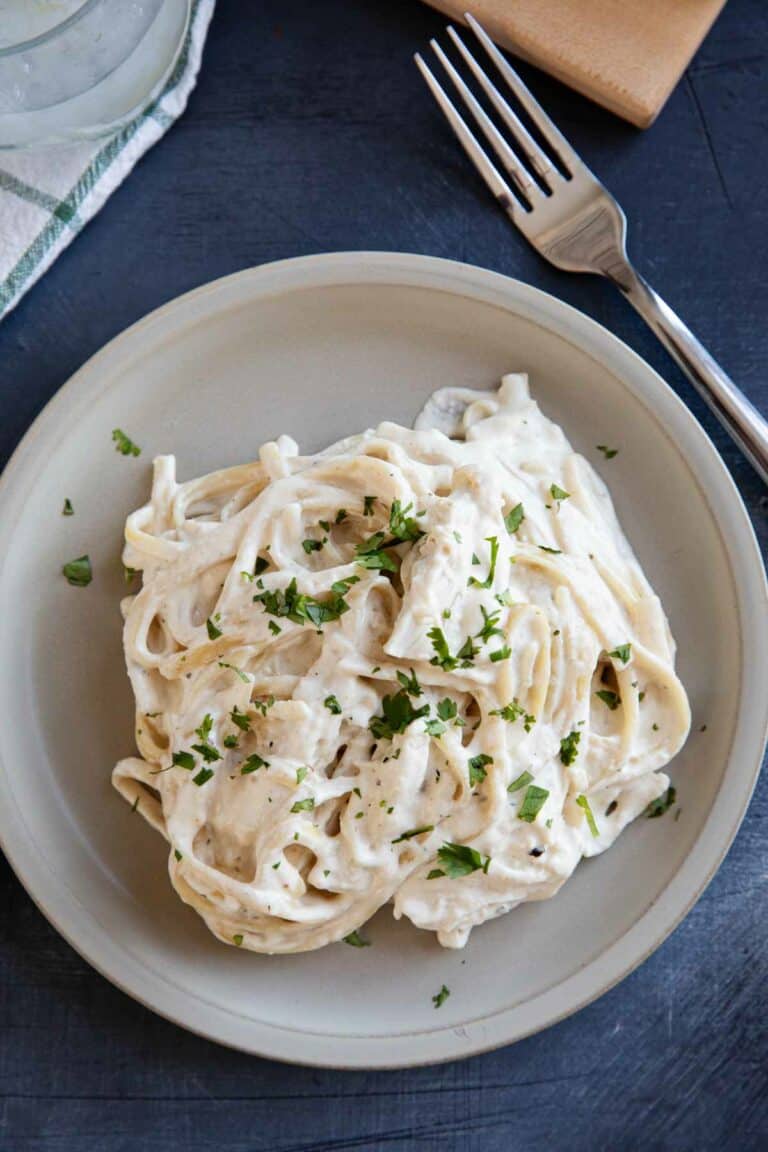 Crock Pot Chicken Alfredo - Taste and Tell