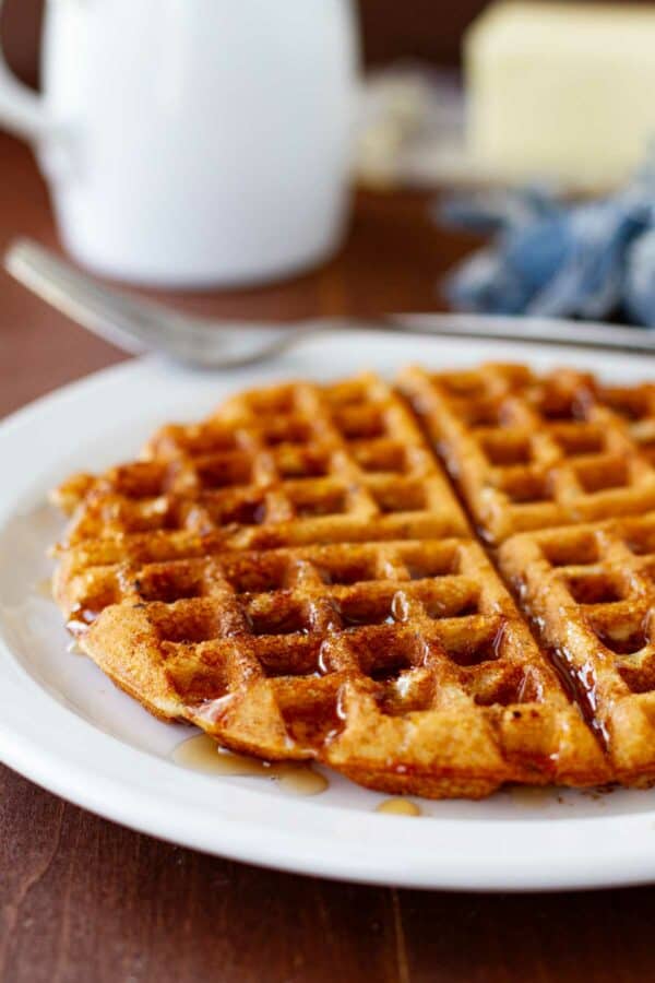 Maple Bacon Waffles - Taste and Tell