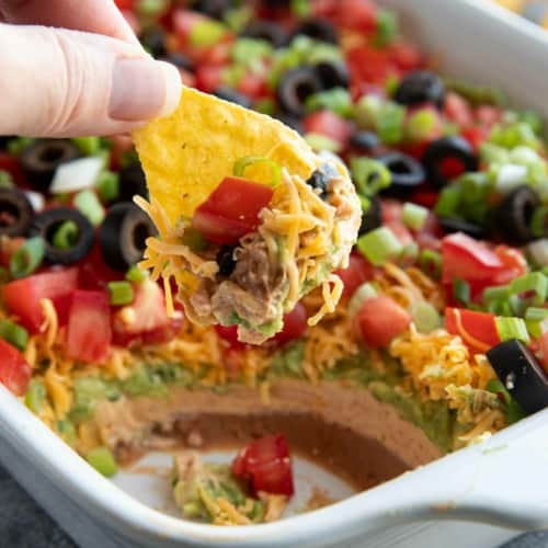 7 Layer Dip - Taste and Tell