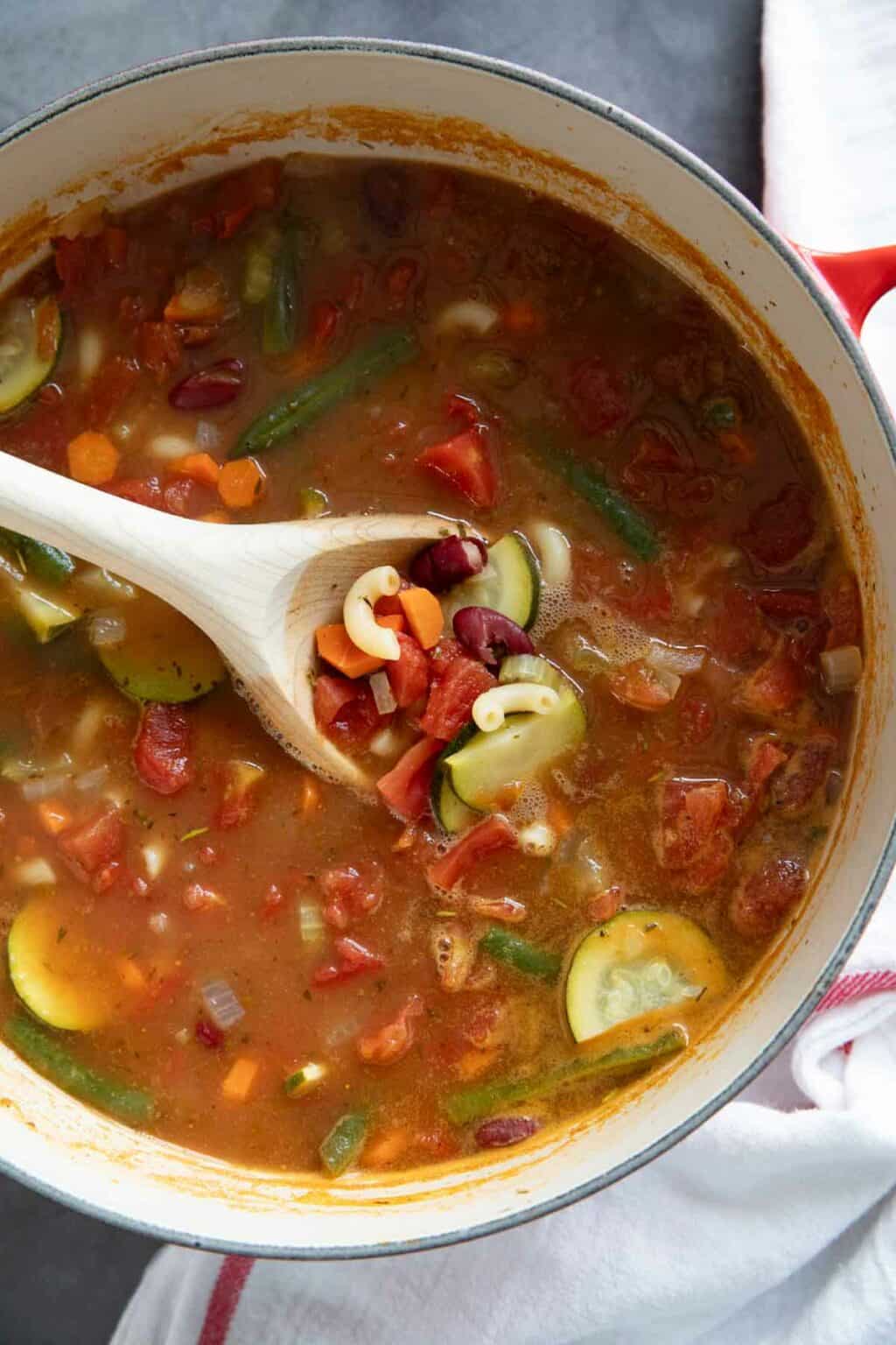 Minestrone Soup - Taste and Tell