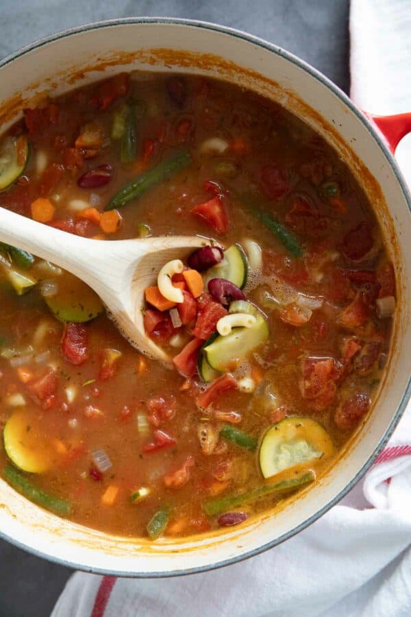 Minestrone Soup - Taste and Tell