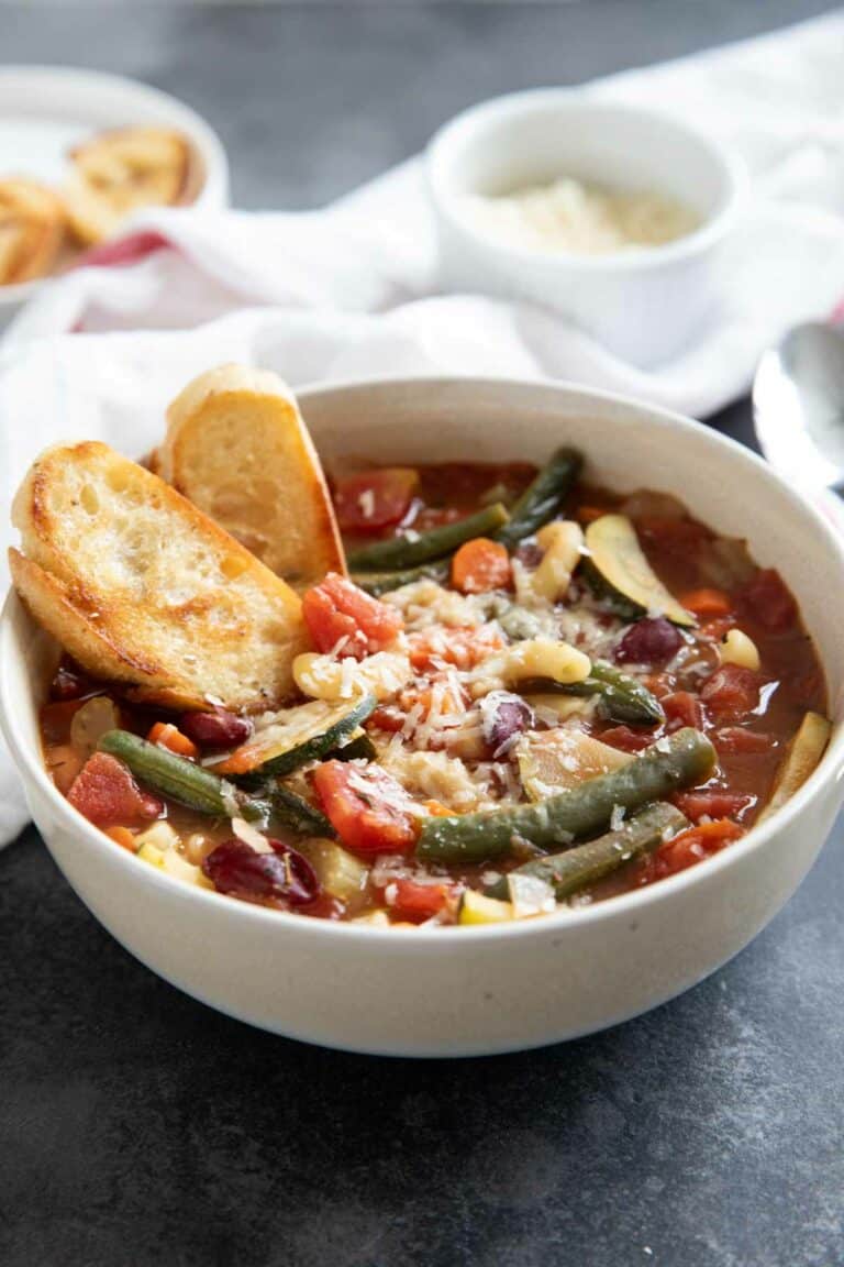 Minestrone Soup - Taste and Tell