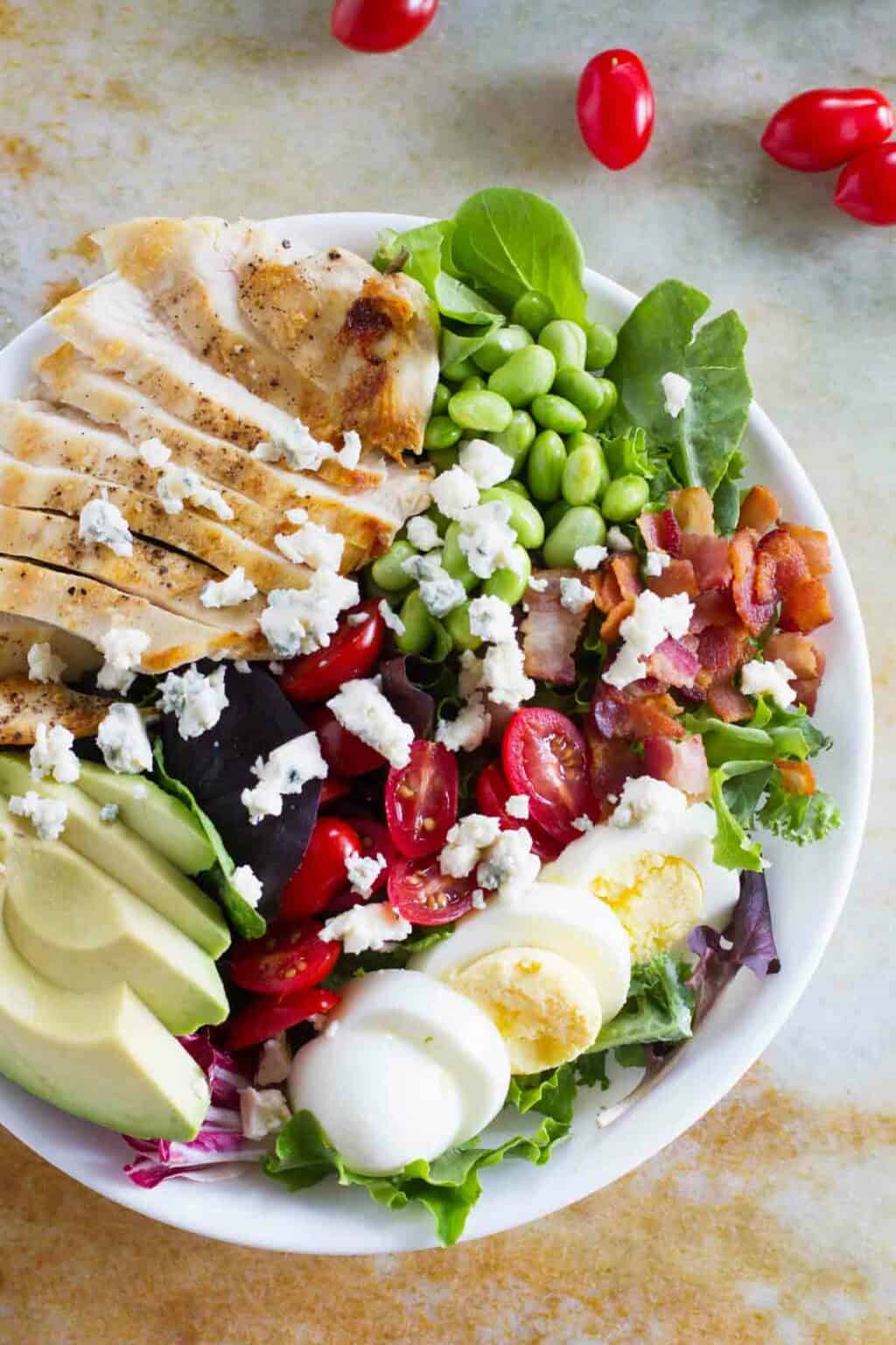 Protein Packed Cobb Salad Recipe - Taste and Tell