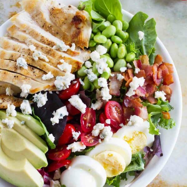 Protein Packed Cobb Salad Recipe - Taste and Tell