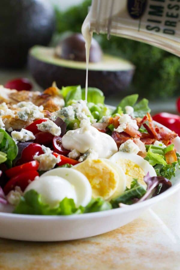 Protein Packed Cobb Salad Recipe - Taste and Tell