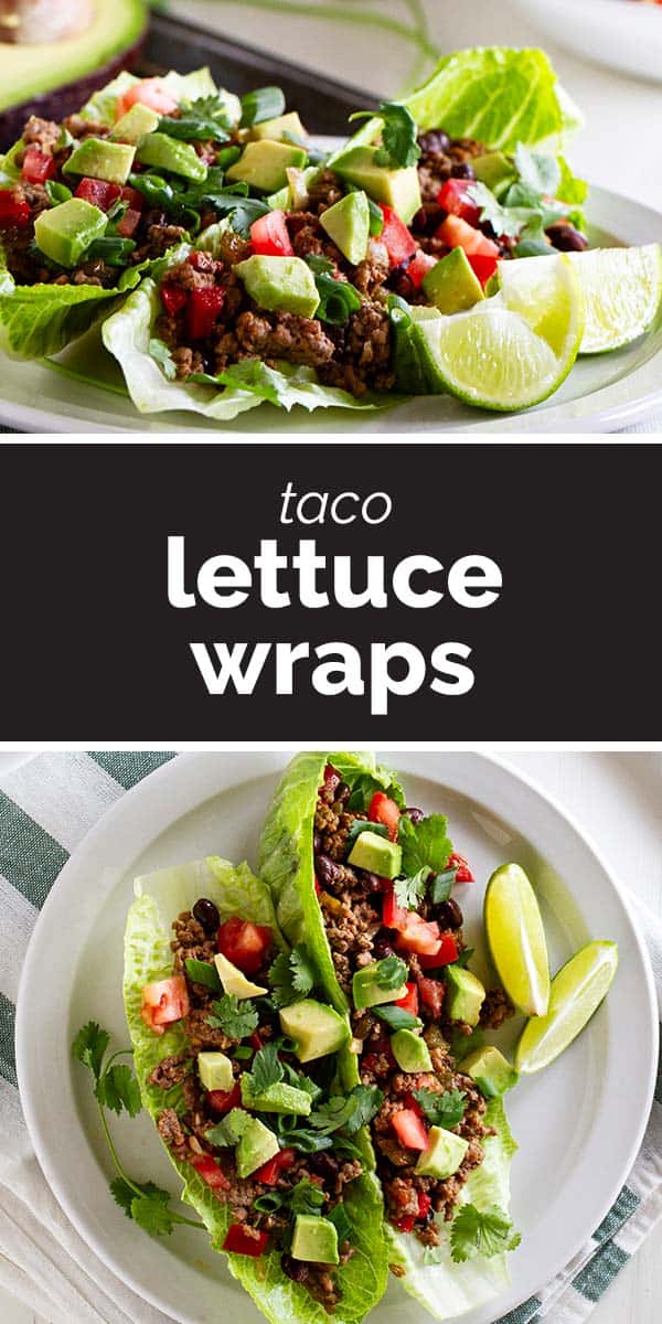 Taco Lettuce Wraps - Taste and Tell