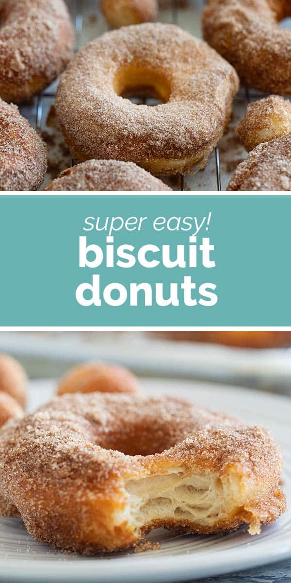 4 Ingredient Biscuit Donuts - Taste and Tell