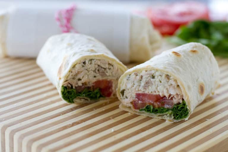 Chicken Pesto Wraps - Taste and Tell