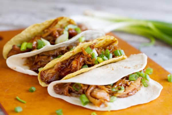 Honey Garlic Chicken Tacos - Taste and Tell