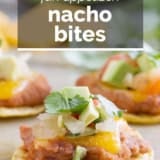 Nacho Bites with text overlay.