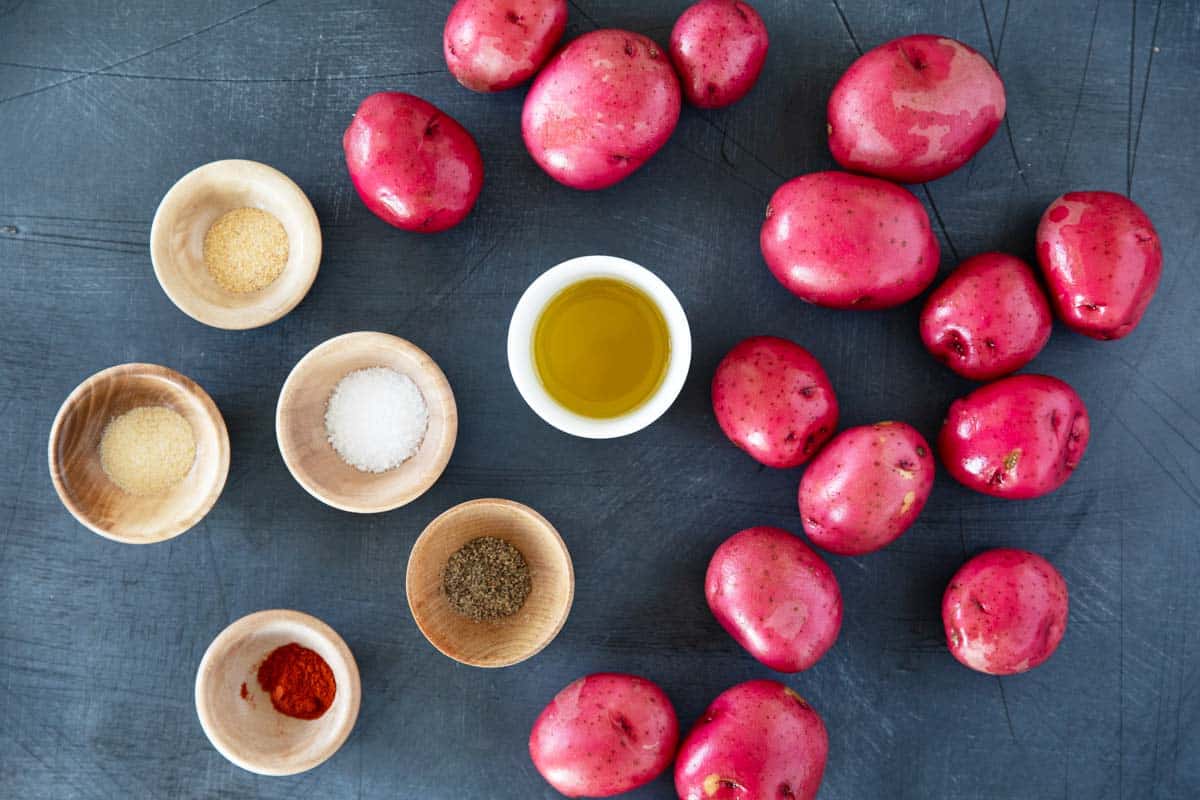 Ingredients for Breakfast Potatoes