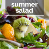 Steph's Summer Salad with text overlay.